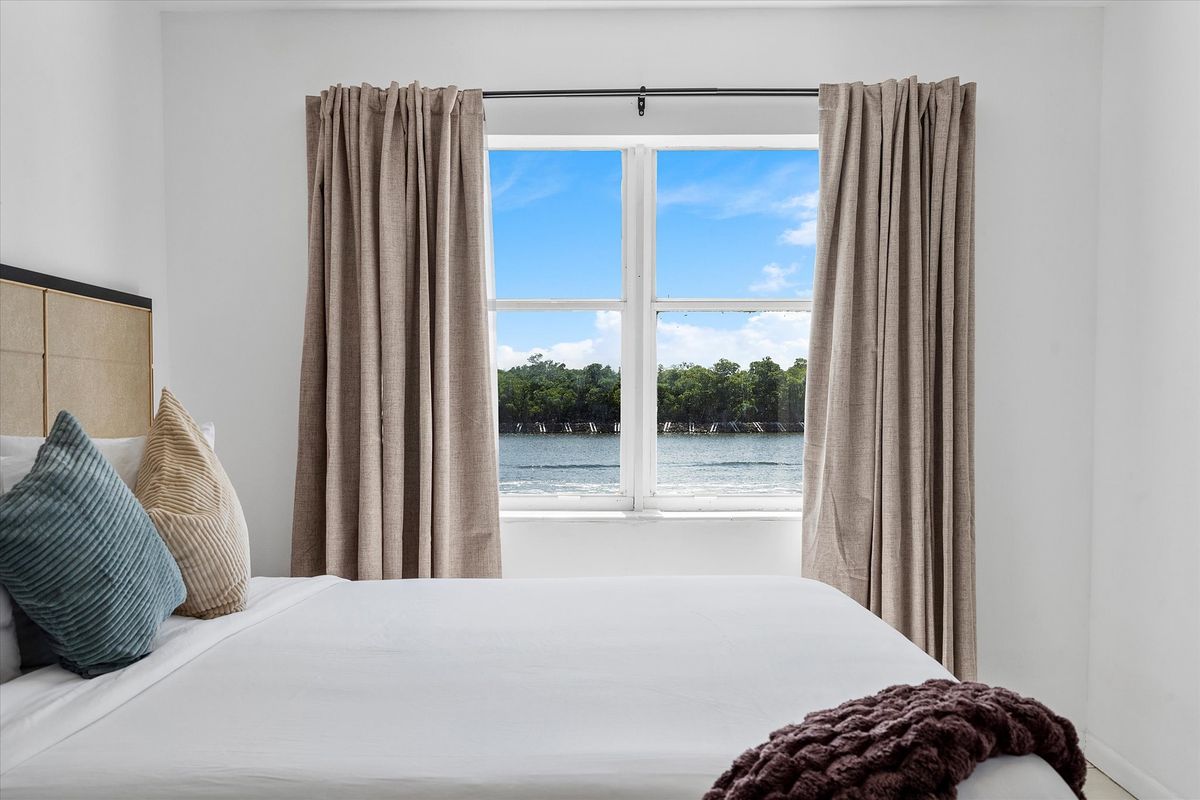 The water from a Lakeview suite